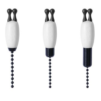 ESP Black Stainless Steel White Bobbin Kit