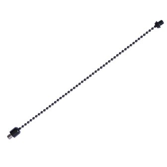 ESP Black Stainless Steel White Bobbin Kit