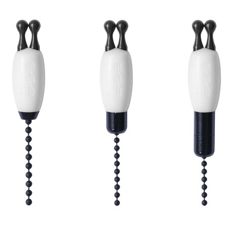 ESP Black Stainless Steel White Bobbin Kit