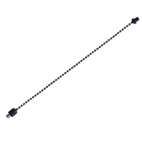 ESP Black Stainless Steel White Bobbin Kit