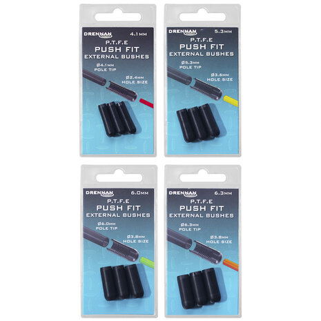Drennan Push Fit Bush External Bushes