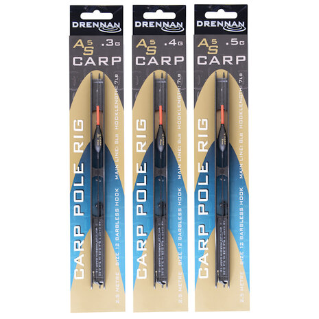 Drennan AS5 Carp Pole Rigs