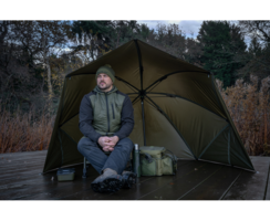 Korum Progress Graphite Brolly Shelter