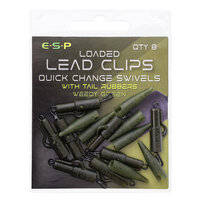 ESP Loaded Lead Clip Quick Change Swivels
