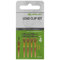 Korum Smokescreen Lead Clip Kit