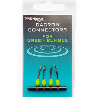 Drennan Dacron Connectors Green