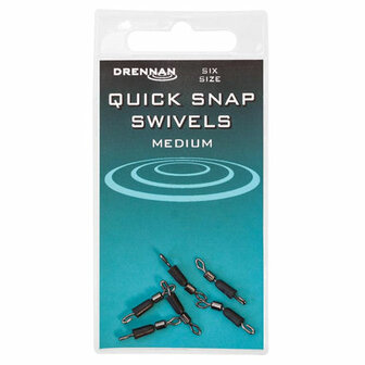 Drennan Quick Snap Swivel 12