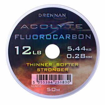 Drennan Acolyte Fluorocarbon 0.10mm