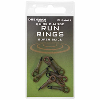 Drennan Quick Change Run Rings Small