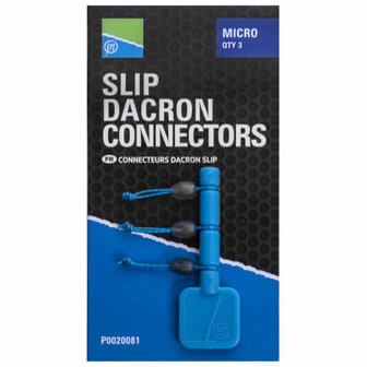 Preston Slip Dacron Connector Micro