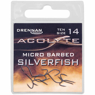 Drennan Acolyte Silverfish Barbed 14