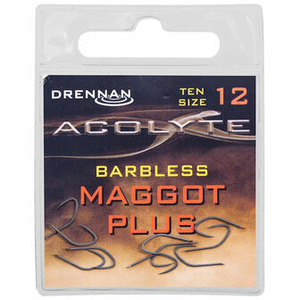 Drennan Acolyte Maggot Plus Barbless 12