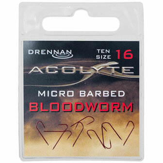 Drennan Acolyte Bloodworm Hooks 16