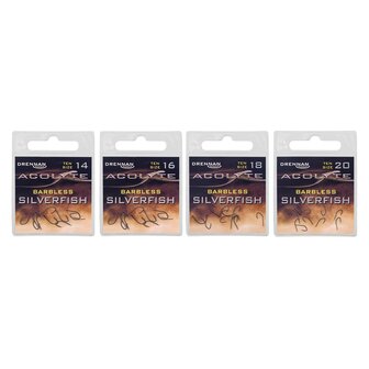 Drennan Acolyte Silverfish Barbless