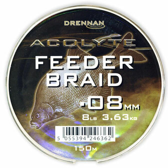 Drennan Acolyte Feeder Braid 0.10mm