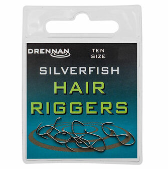 Drennan Silverfish Hair Riggers Barbless 12