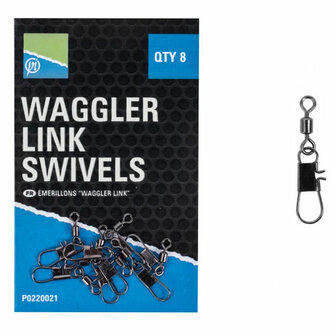 Preston Waggler Link Swivels