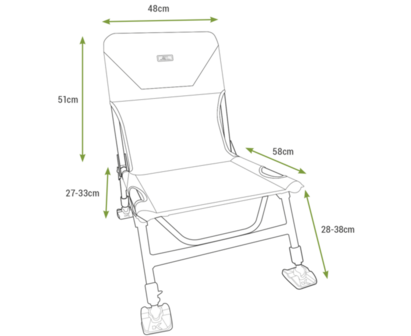 Korum Supa Lite Stretch Standard Chair