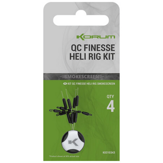 Korum Smokescreen QC Finesse Heli Rig Kit
