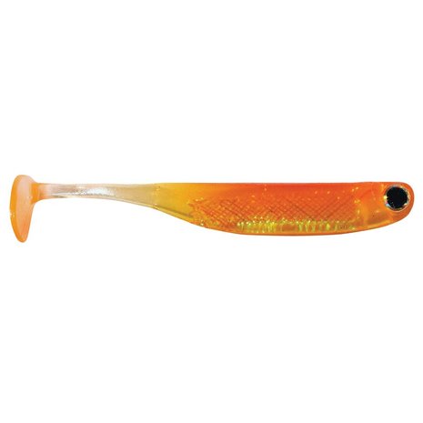 E-Sox Dropshot Lures 7,5cm Big Eye Fry Paddle Tail Orange