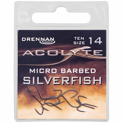 Drennan Acolyte Silverfish Barbed 14