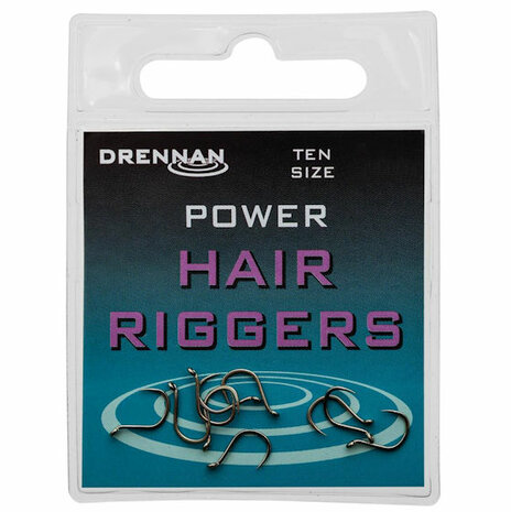 Drennan Power Hair Riggers Barbless 10