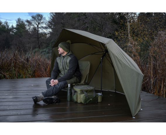 Korum Progress Graphite Brolly Shelter