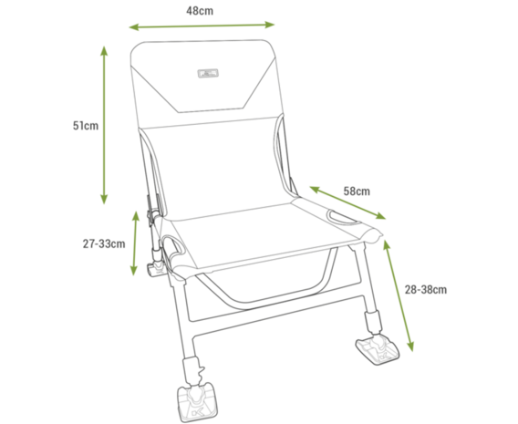 Korum Supa Lite Stretch Standard Chair