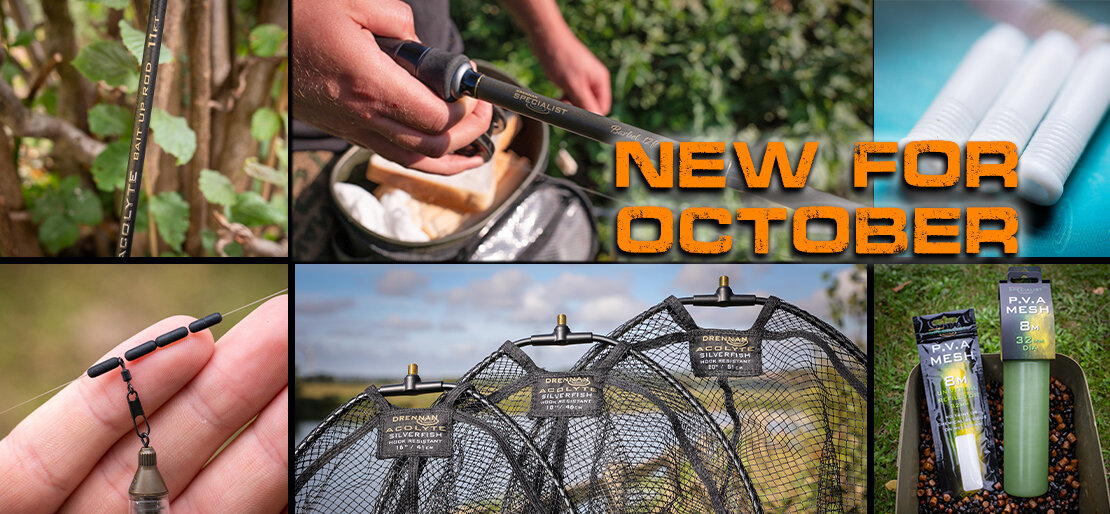 Drennan the specialist when it comes to coarse fishing.