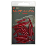 E-Sox Crimp Sleeves Blood Red
