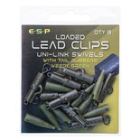 ESP Loaded Lead Clip Uni Link Swivels