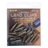 ESP Loaded Lead Clip Uni Link Swivels