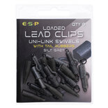 ESP Loaded Lead Clip Uni Link Swivels