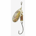 Effzett Singlehook Spinner Brown Trout 4 gr Effzett Singlehook Spinner Brown Trout 4 gr